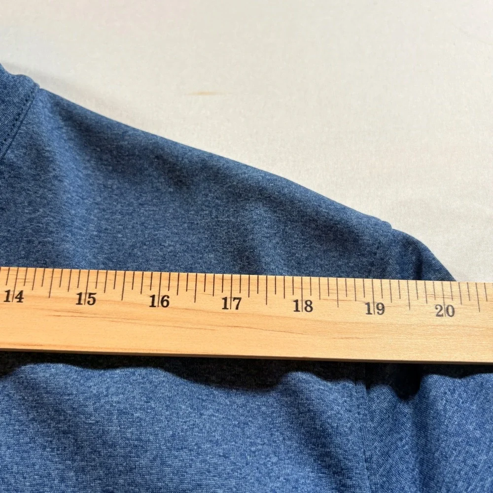The North Face Fleece Jacket Mens XL Blue Full Zip Grid Lining Outdoor Layering